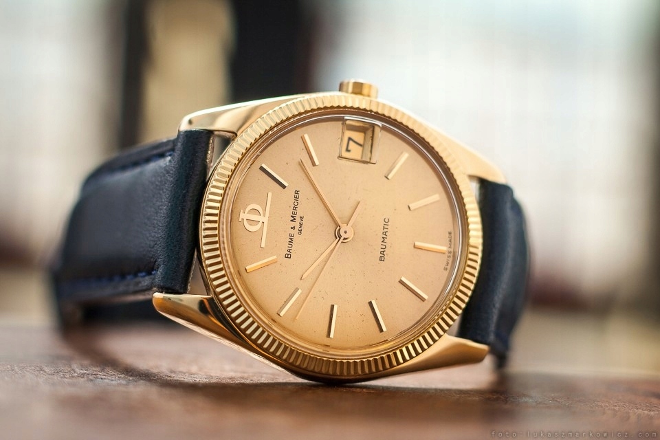 BAUME & MERCIER BAUMATIC 18K MICROROTOR