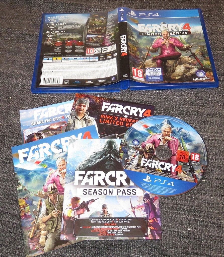 Ps4 Far Cry 4 Limited Edition Pl Oficjalne Archiwum Allegro
