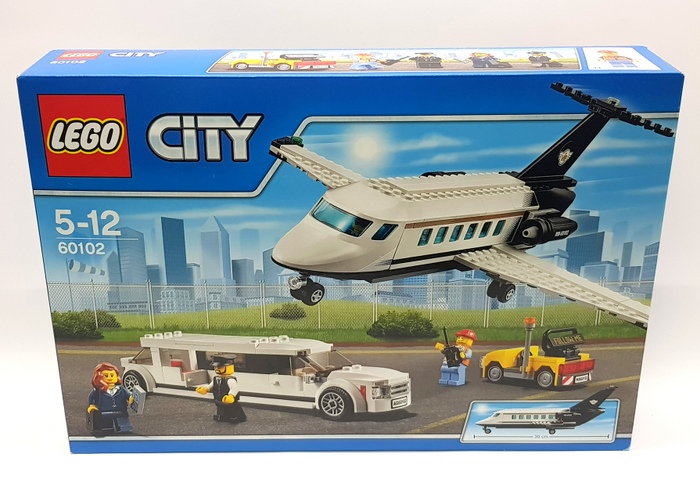 LEGO CITY SAMOLOT LOTNISKO OBSLUGA VIP 60102