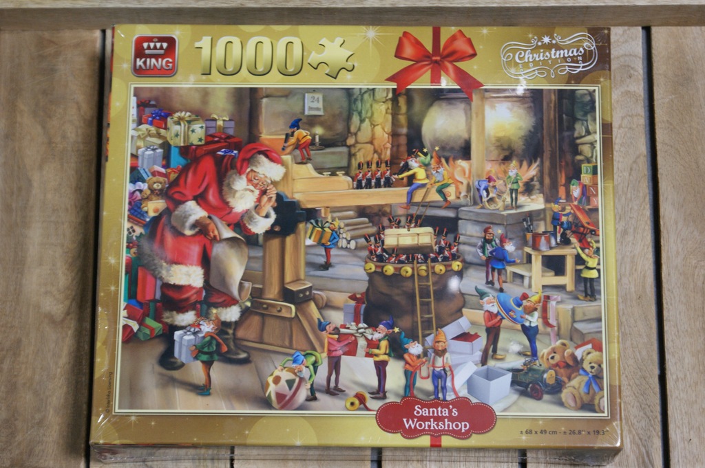 PUZZLE ŚWIĄTECZNE ŚWIĘTA BOŻEGO NARODZENIA 1000