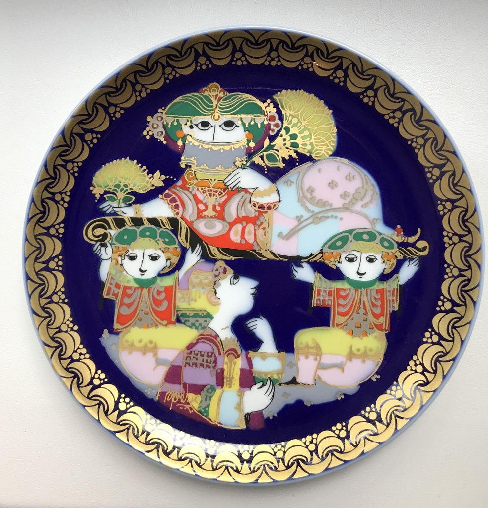Talerz Rosenthal Bjorn Wiinblad Aladin Alladyn 6