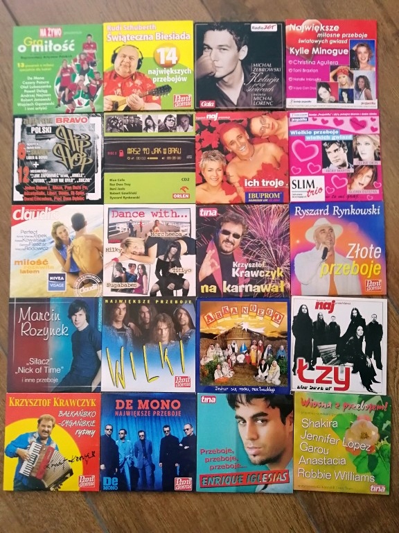zestaw płyt CD z gazet - stare hity - muzyka