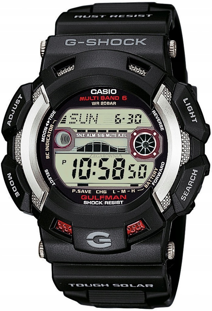 Casio G-Shock GW-9110 Gulfman Solar+Radio