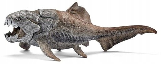 Dunkleosteus, starodawna ryba pancerna, figurka Sc
