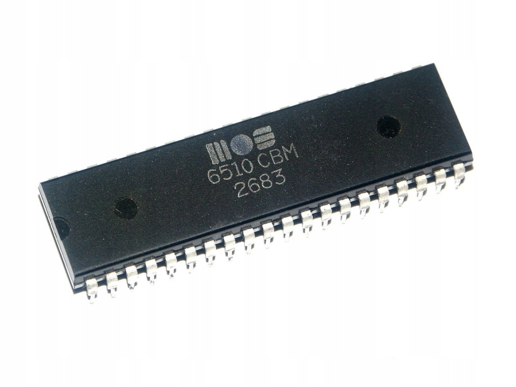 C64 CPU CHIP / MOS 6510 CBM 2084 / COMMODORE 64