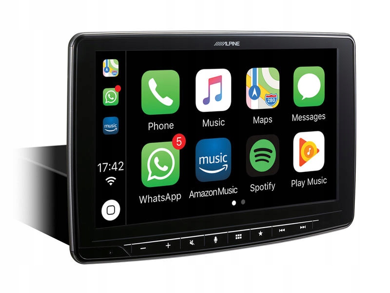 ALPINE RADIO NAWIGACJA APPLE CARPLAY DAB+ 9 CALI 7638041845