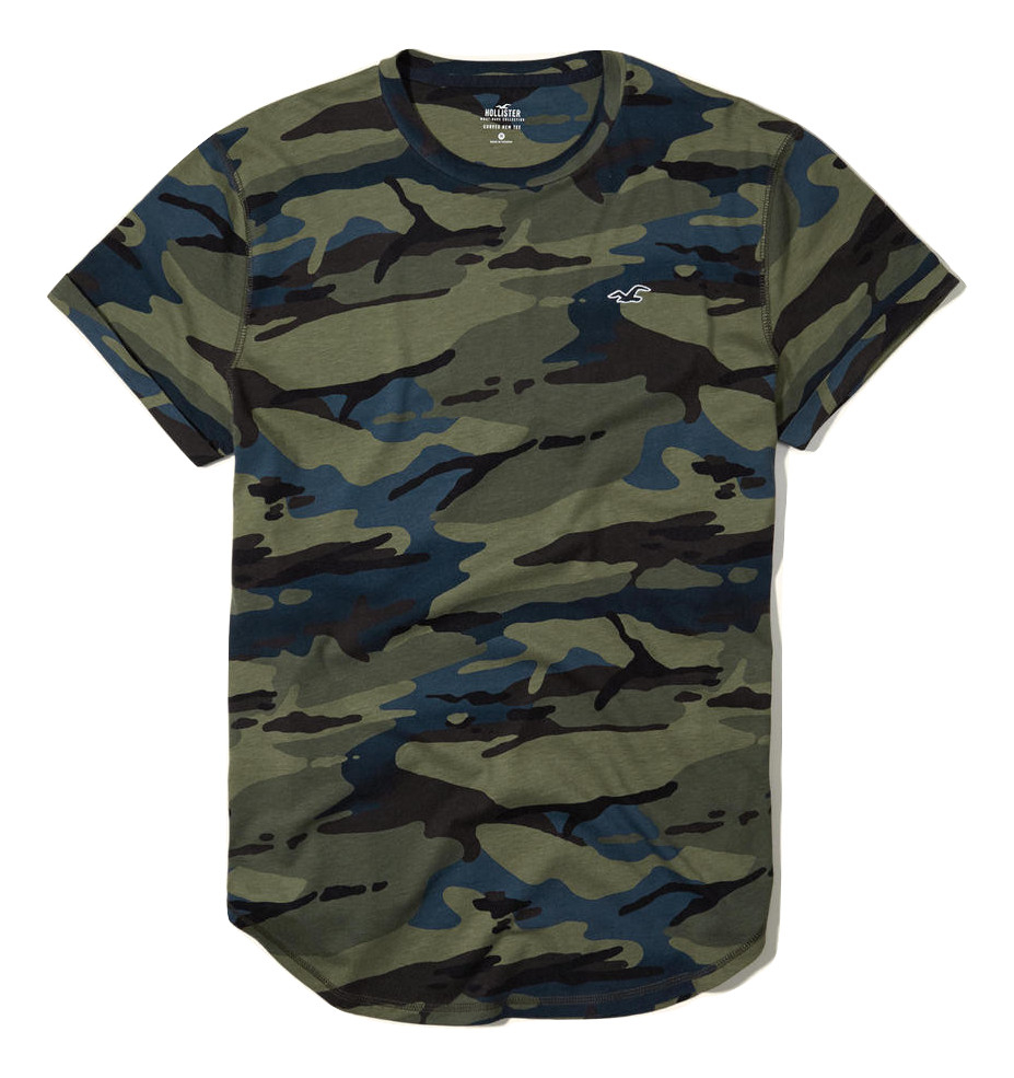 t-shirt Hollister Abercrombie koszulka L MORO HIT
