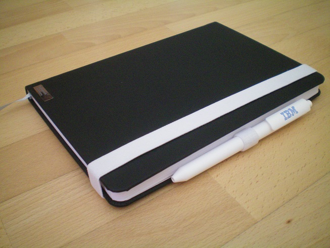 Notes A5 Lanybook FLEX czarny w kratkę - KLASYCZNY