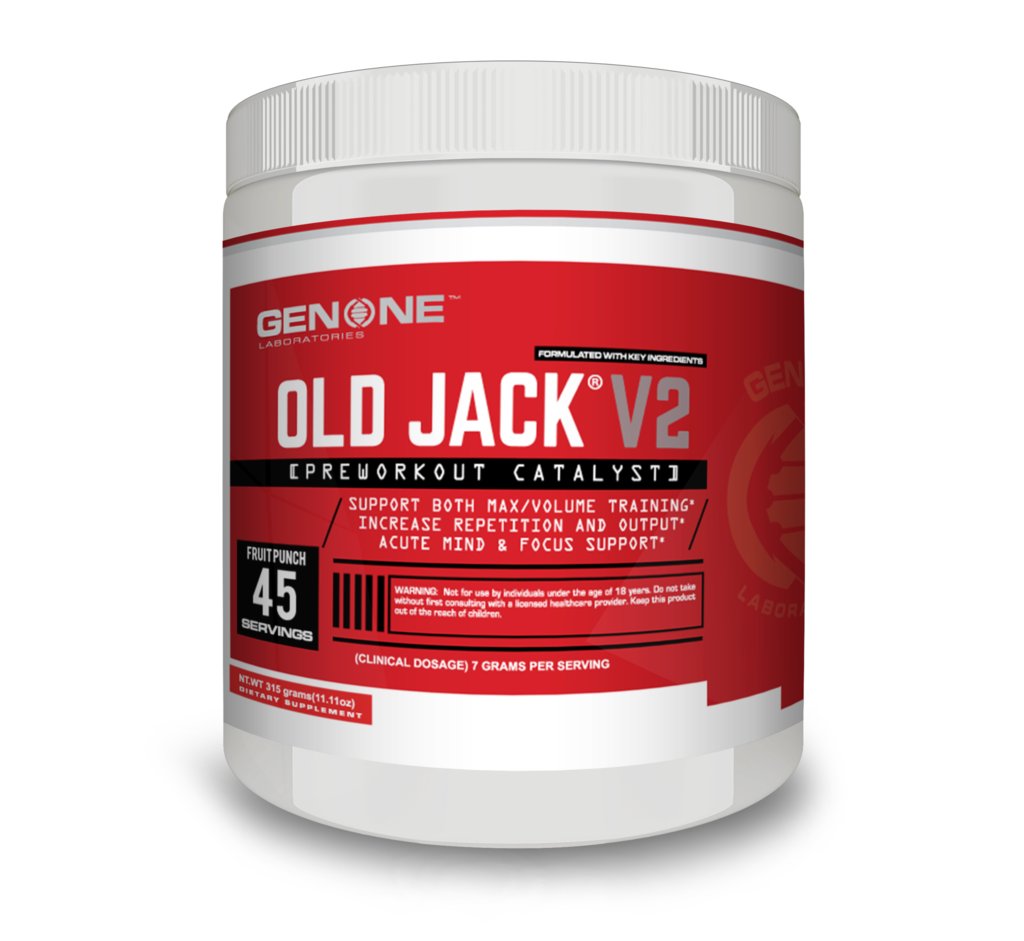 GEN ONE LABORATORIES OLD JACK V2 USA PREWORKOUT !!