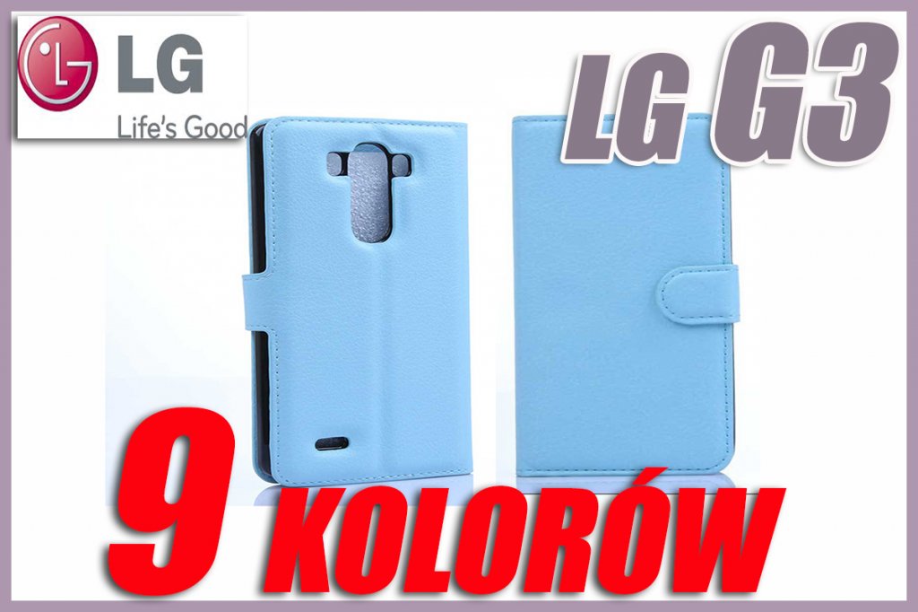 LG G3 Folia GRATIS FUTERAŁ NA TELEFON Pokrowiec