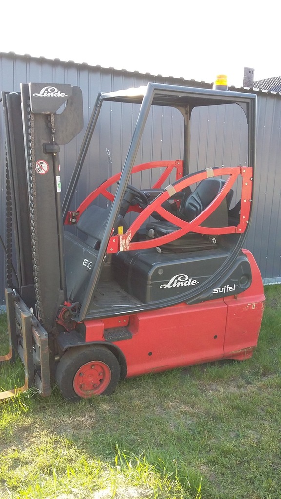 Wózek widłowy e16 linde e16-02 widlak elektryczny