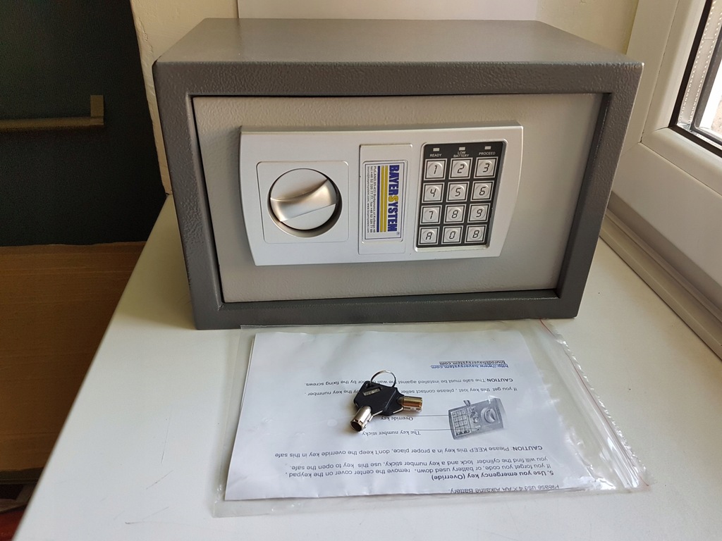 NOWY SEJF DOMOWY BayerSystem Home Safe Lux BCM !!!