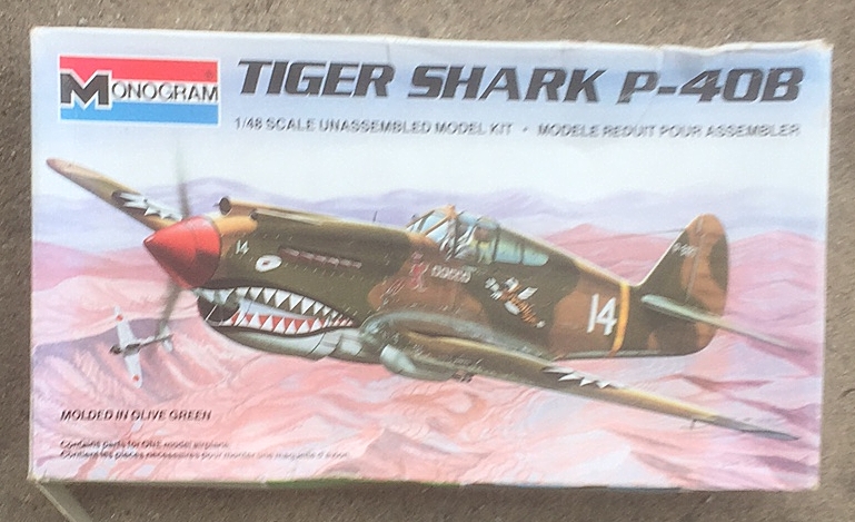 TigerShark P-40B Monogram 1:48 od 1 PLN BCM