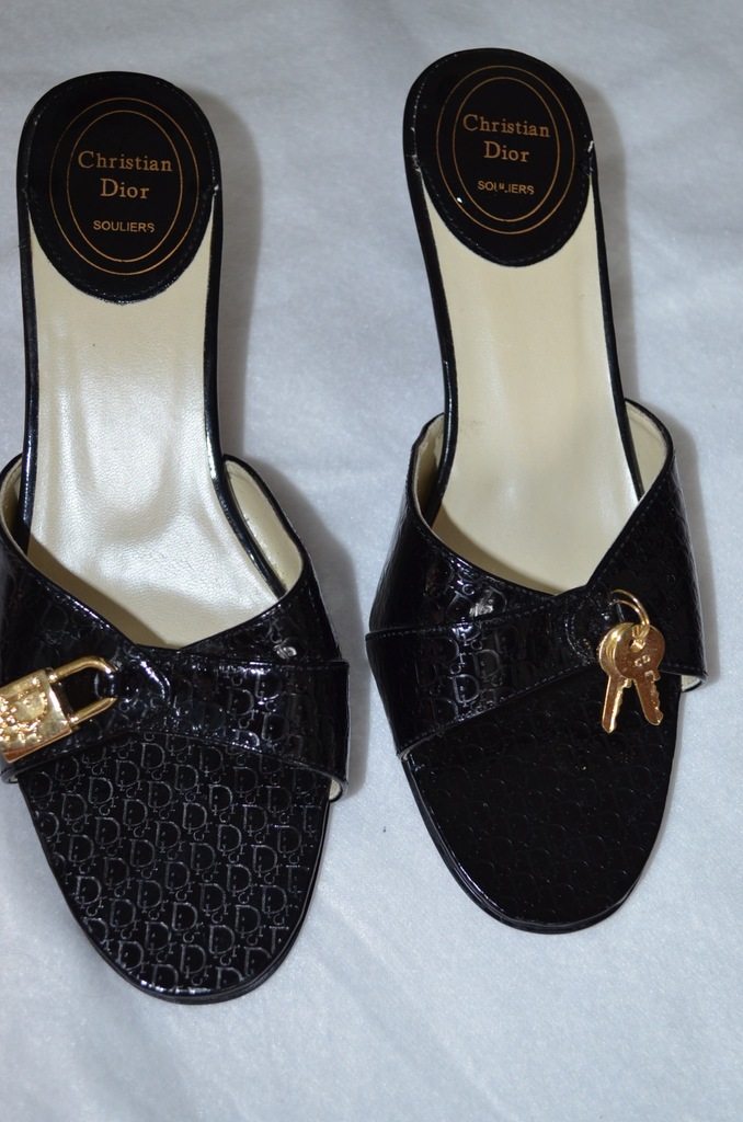 KLAPKI CHRISTIAN DIOR 24 CM NOWE UNIKAT 37 5