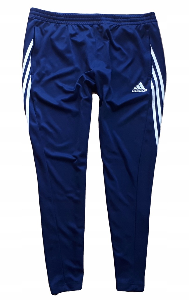 Adidas XL/XXL zwężane sportowe spodnie dresowe