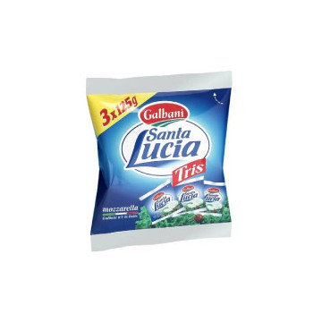 Galbani Santa Lucia Mozzarella Tris 3x125g 375g