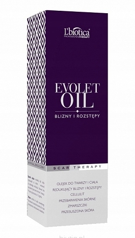 L'Biotica Evolet Oil olejek na blizny i rozstępy