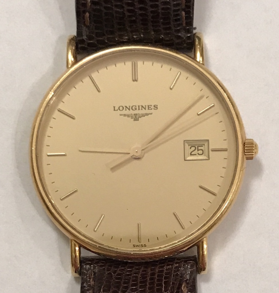 Złote discount zegarki longines