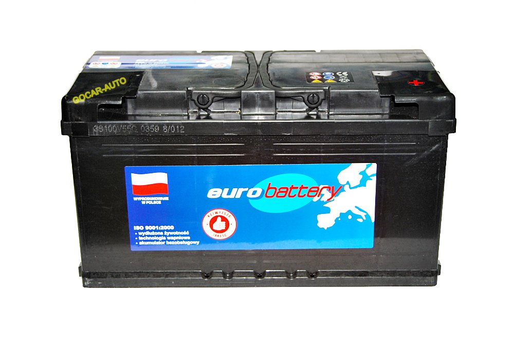 AKUMULATOR HERTZ EUROBATTERY 12V 100AH 850A P+