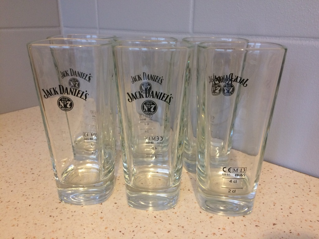 Szklanki Jack Daniels LONG wys. 13,5 cm