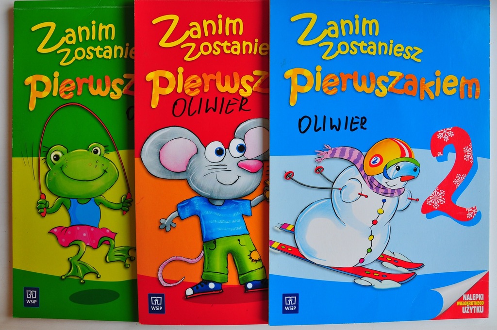 Zanim zostaniesz pierwszakiem Karty pracy 3 szt