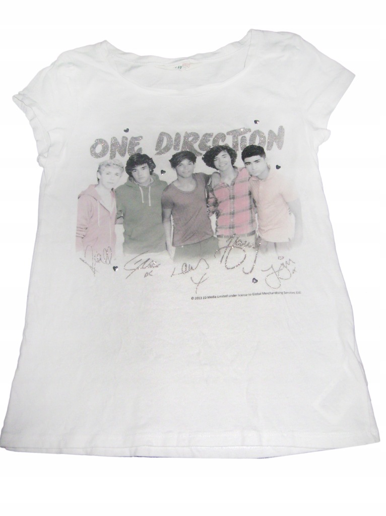 H&M One Direction Bluzka T-Shirt 146/152 *4897