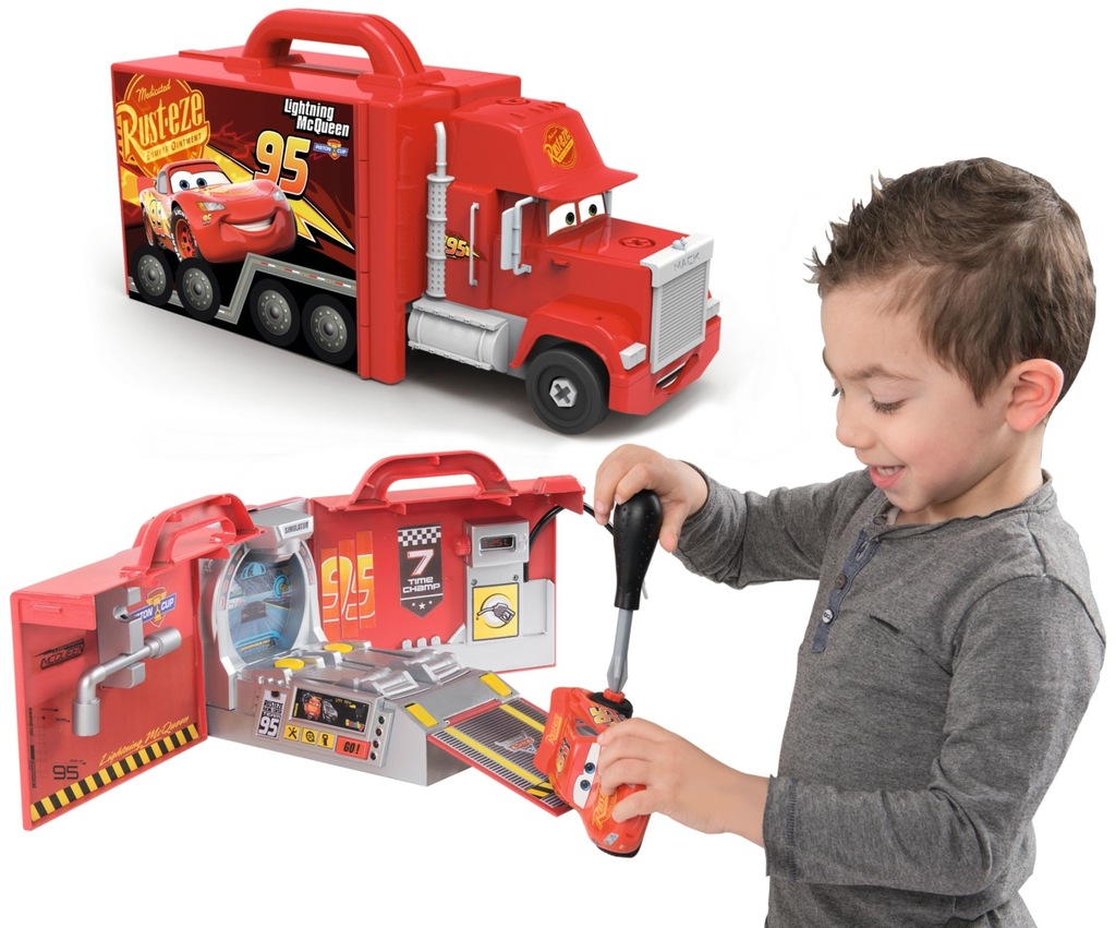AUTA 3 CARS CIĘŻARÓWKA MANIEK WARSZTAT SYMULATOR