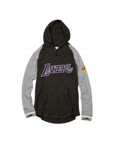 Bluza z kapturem Mitchell Ness Los Angeles Lakers