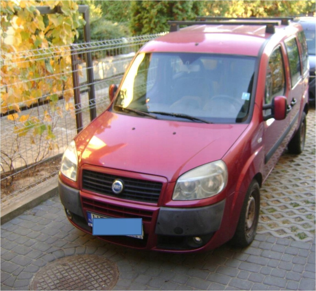 Fiat doblo osobowy 2006 1,9 diesel 5-drzwiowy