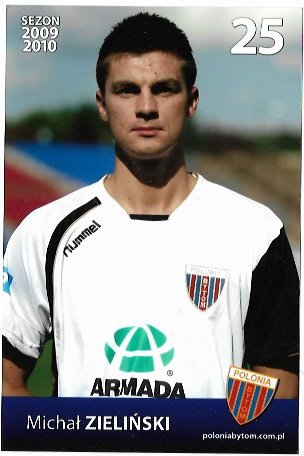 zdjęcie  Michał Zieliński - Polonia Bytom