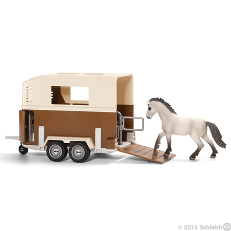 SCHLEICH PRZYCZEPA DO PRZEWOZU KONI