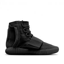 Adidas Yeezy boost 750 czarne wysokie skórzane r42
