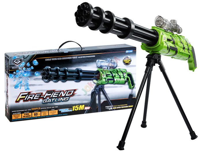 Karabin maszynowy na kulki żelowe MINIGUN NOWOŚĆ