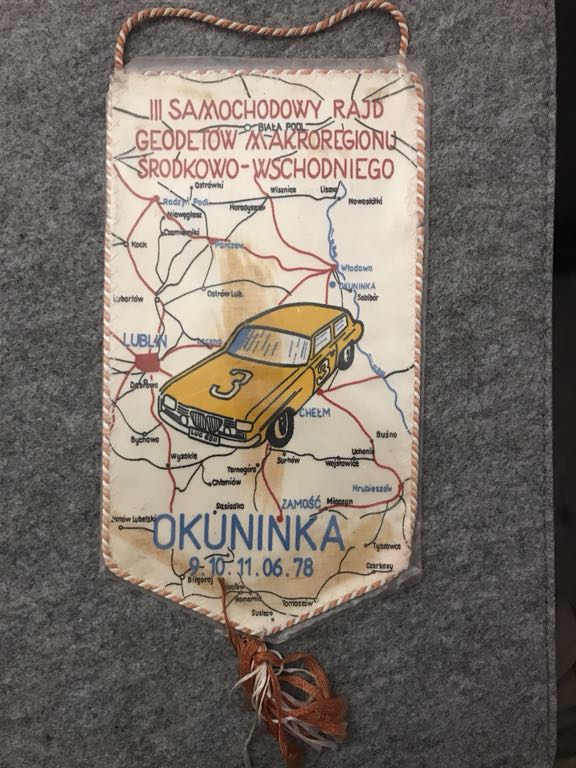 Proporczyk Rajd Okuninka Lublin Chełm