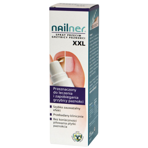 NAILNER spray XXL grzybica paznokci LECZENIE 35 ml