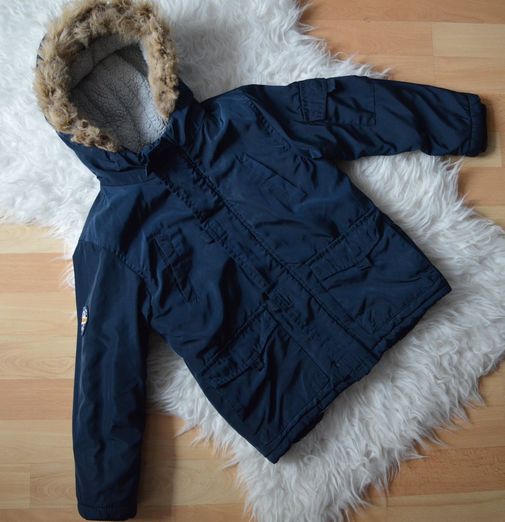 Kurtka parka Rebel Primark 67 lat 122cm 7163517476 oficjalne