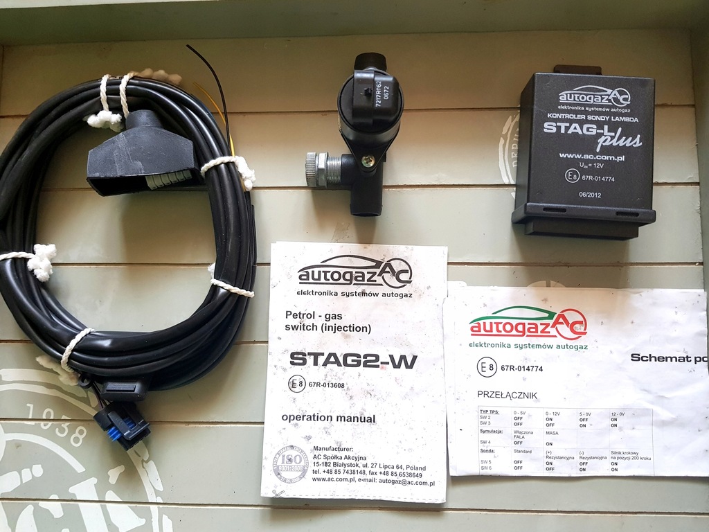 Kontroler sondy lambda zestaw LPG STAG2-W