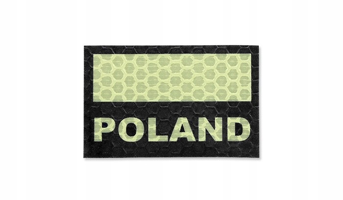 Naszywka POLSKA Gen I Combat-ID Piaskowy