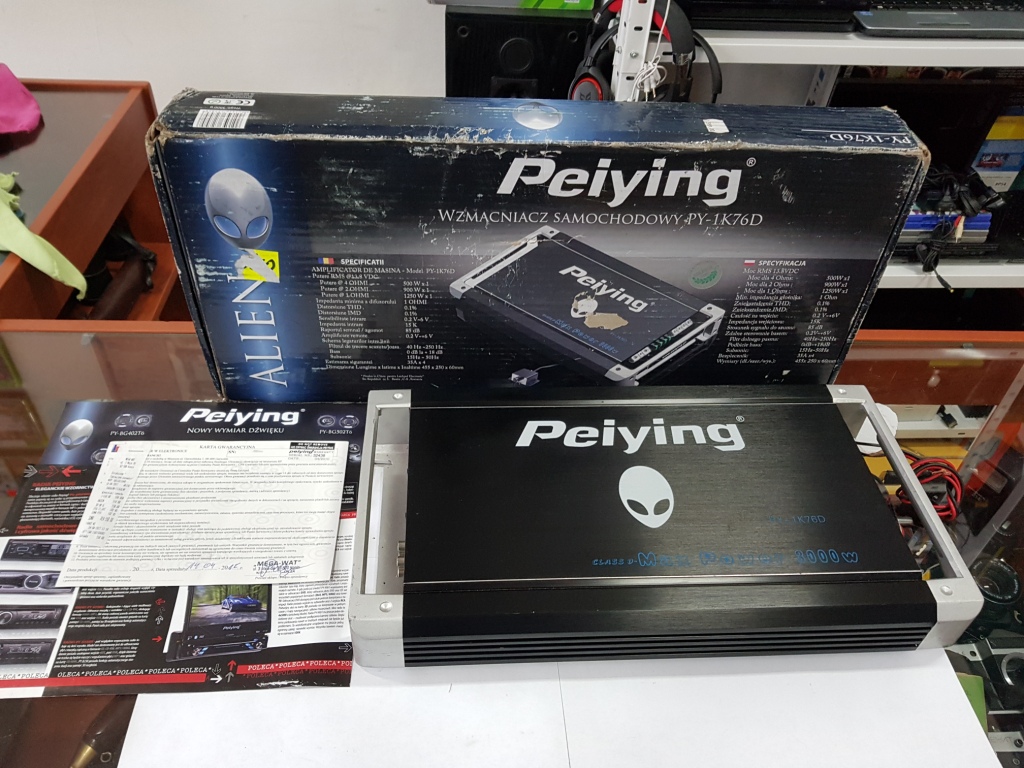 WZMACNIACZ PEIYING PY-1K76D 15MS GWARANCJ KOMPLET