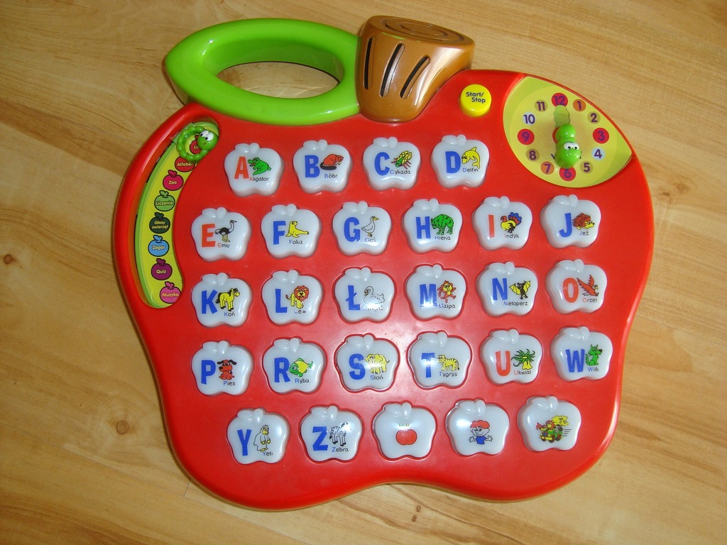 Jabłko Vtech - interkatywne - literkowe zoo