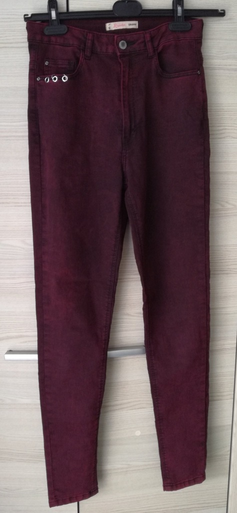 Spodnie Cropp High-Waist - rozmiar L/40 (jak nowe)