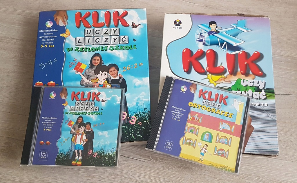 Klik Uczy Czytać Gdzie Kupić Klik uczy czytać i liczyć - edukacja dla dzieci - 7729375743