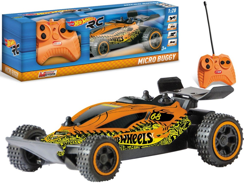 Brimarex Hot Wheels RC 1:28 Micro Buggy Auto 