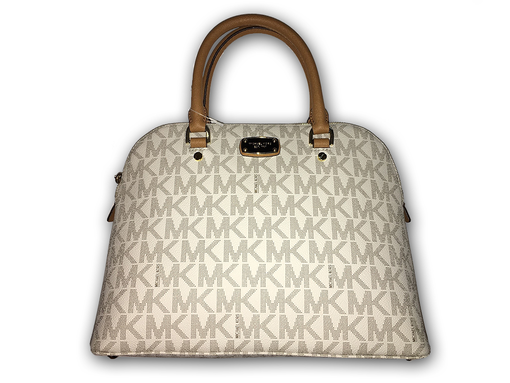 MICHAEL KORS CINDY Vanilla MONOGRAM - NOWA - 7079971784 - oficjalne  archiwum Allegro