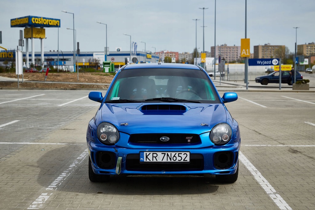 Subaru Impreza WRX STI 2001 – klatka, rajdy, kjs