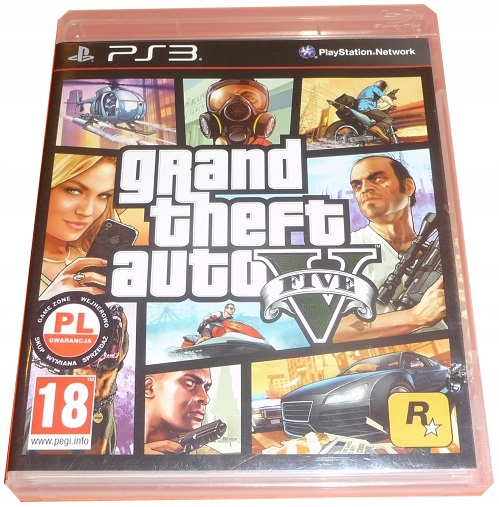 GTA 5 PS3 ! Game Zone Wejherowo * PL * PŁYTA !