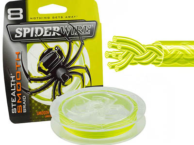 Spiderwire Stealth Smooth 8 Żółta 300m 0,35mm 40,8