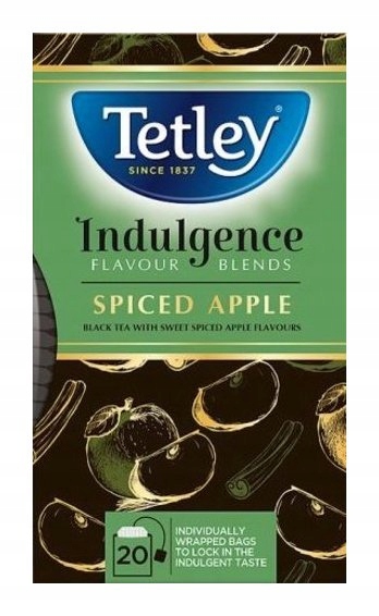 Tetley Indulgence Flavour Spends Spiced Apple Tea