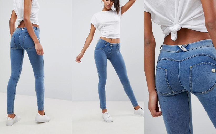 K1D505*FREDDY JEANSY SKINNY PUSH-UP 42 M00