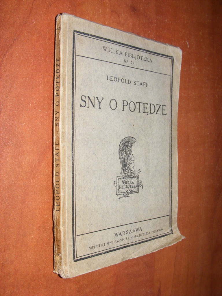 LEOPOLD STAFF - SNY O POTEDZE 1927